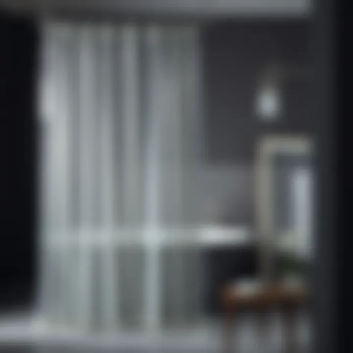 Magnificent Exploring the Grey Plastic Shower Curtain: A Comprehensive Guide