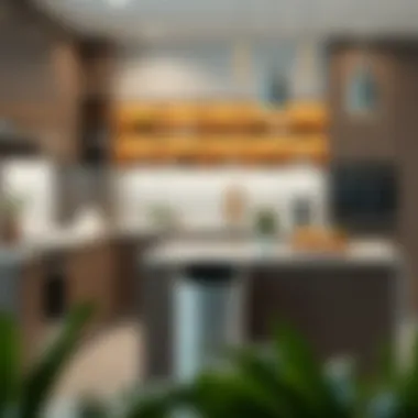 Magnificent The Integration of Sensor Trash Cans in Modern Kitchens Magnificent The Integration of Sensor Trash Cans in Modern Kitchens