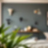 Selection of elegant wall brackets showcasing diverse designs