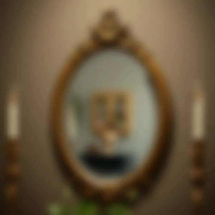 Antique Bronze Oval Mirror: A Comprehensive Exploration Summary