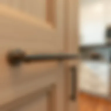 Step-by-step installation of Liberty Hardware bar pulls on cabinetry