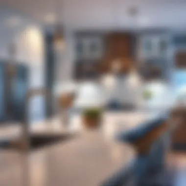 Stylish kitchen featuring Liberty Hardware bar pulls in a modern setting