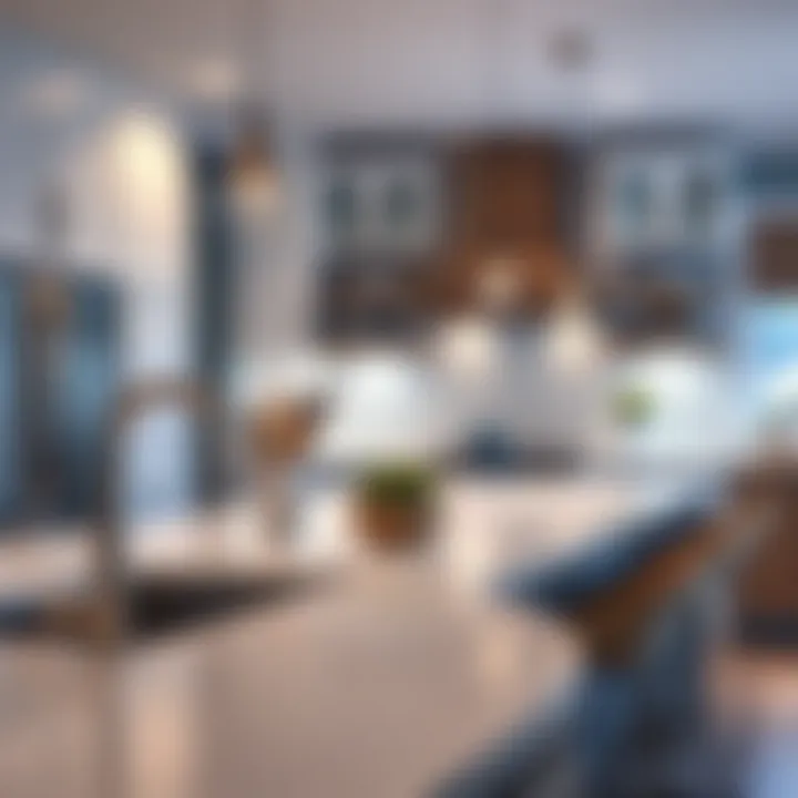 Stylish kitchen featuring Liberty Hardware bar pulls in a modern setting