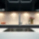 Sleek design of a stainless steel kitchen sink