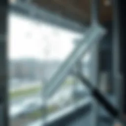 Professional squeegee for crystal-clear glass