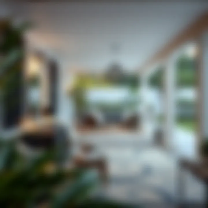 A beautifully designed outdoor space featuring stylish carpet