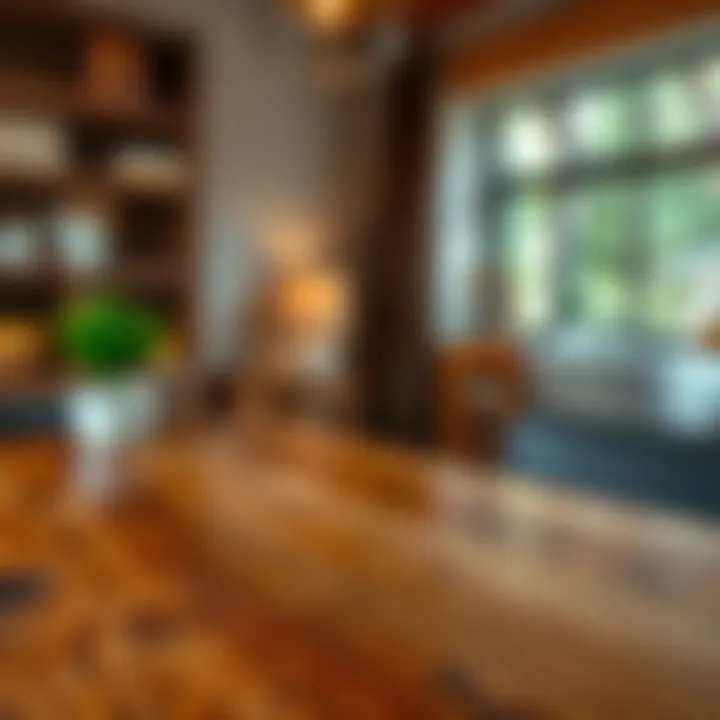 Close-Up of Acacia Wood Texture Close-up of acacia wood texture highlighting durability and quality