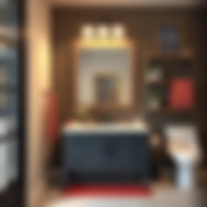 Notable Exploring Bathroom Vanity and Mirror Sets at Home Depot