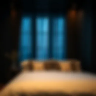 Luxurious blackout curtains for better sleep