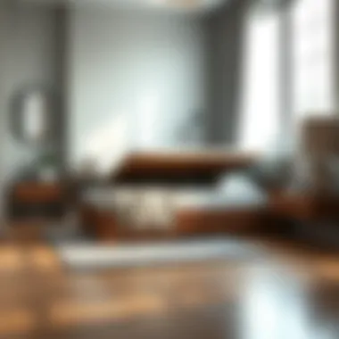 Space Optimization: Stylish Storage Bed in Action Maximized space with a stylish storage bed in a bedroom