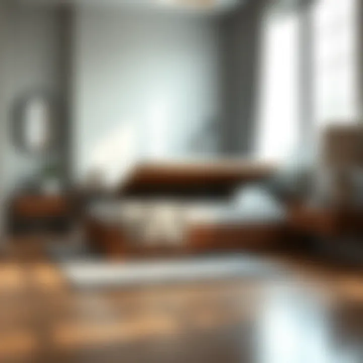 Space Optimization: Stylish Storage Bed in Action Maximized space with a stylish storage bed in a bedroom