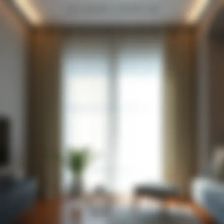 Dramatic light blocking effect of blackout curtains