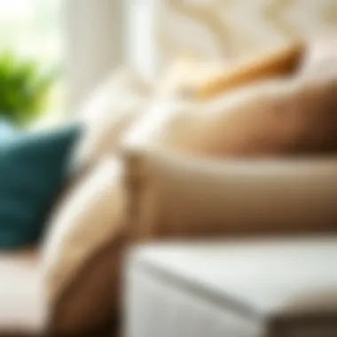 Overview of Materials for Couch Arm Covers Various materials used for couch arm covers displayed together