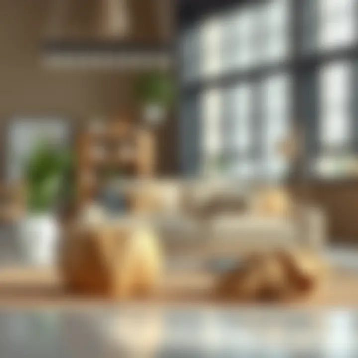 An eco-friendly furniture piece made from sustainable materials