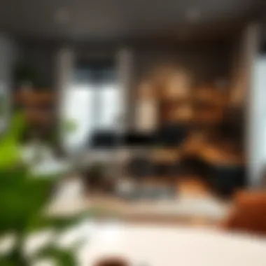 A beautifully organized home office space with ergonomic furniture