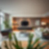 Modern Living Room Design A stylish living room showcasing modern furniture arrangements