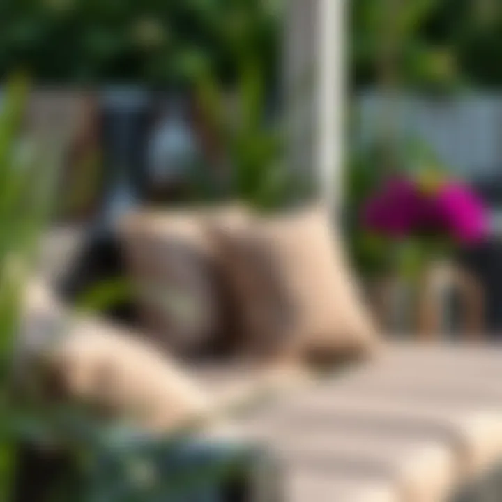 Care and Maintenance Tips for Outdoor Cushions Care and maintenance tips for outdoor cushions displayed