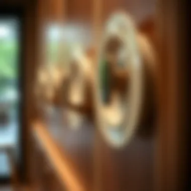 Close-up of innovative plate holder mechanisms