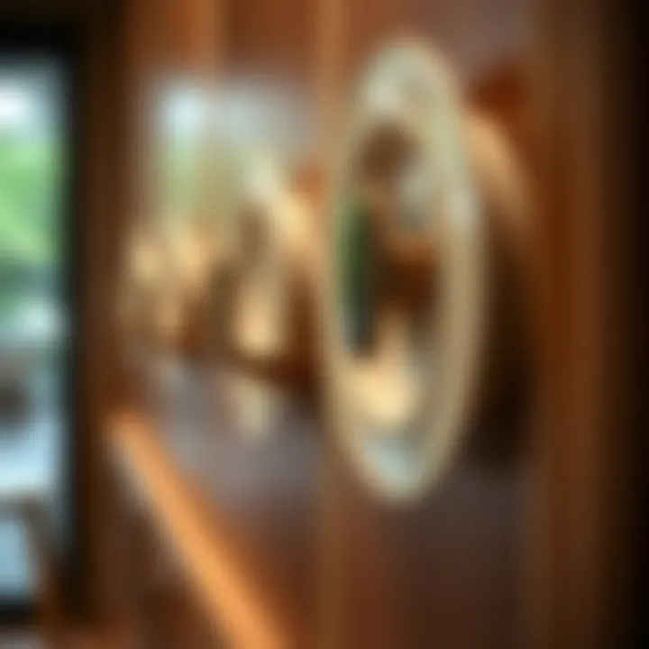 Close-up of innovative plate holder mechanisms