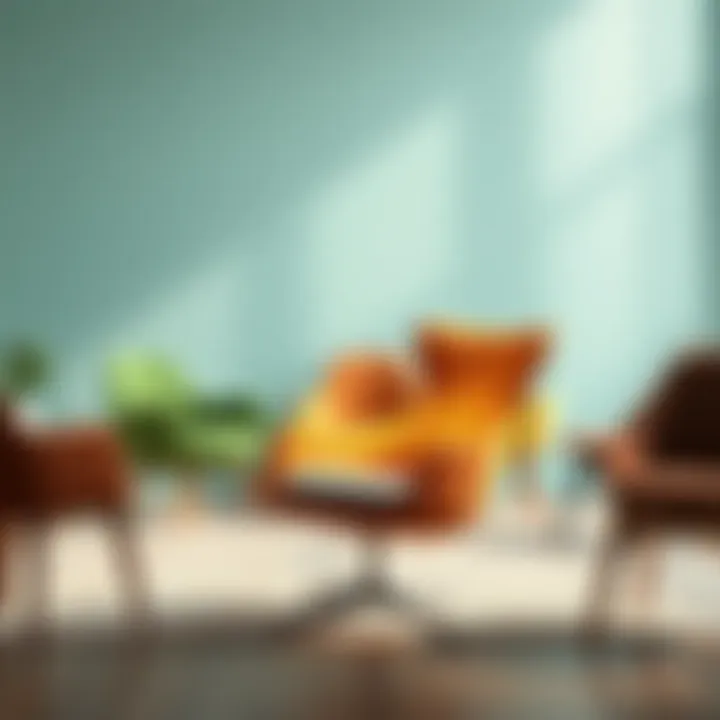 A variety of chair designs suitable for quick fulfillment