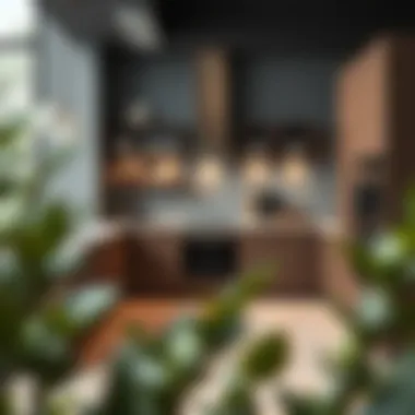 Aesthetic Appeal in Modern Kitchens Stylish kitchen layout showcasing aesthetic appeal