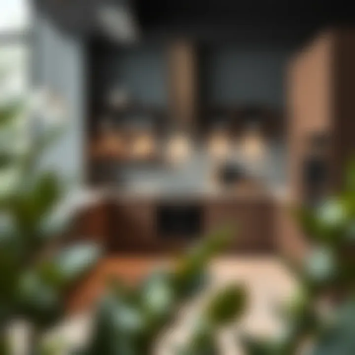 Aesthetic Appeal in Modern Kitchens Stylish kitchen layout showcasing aesthetic appeal