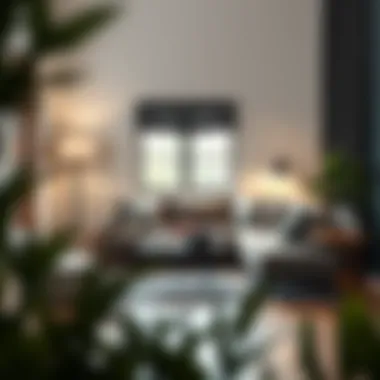 Farlov sofa in a cozy reading nook