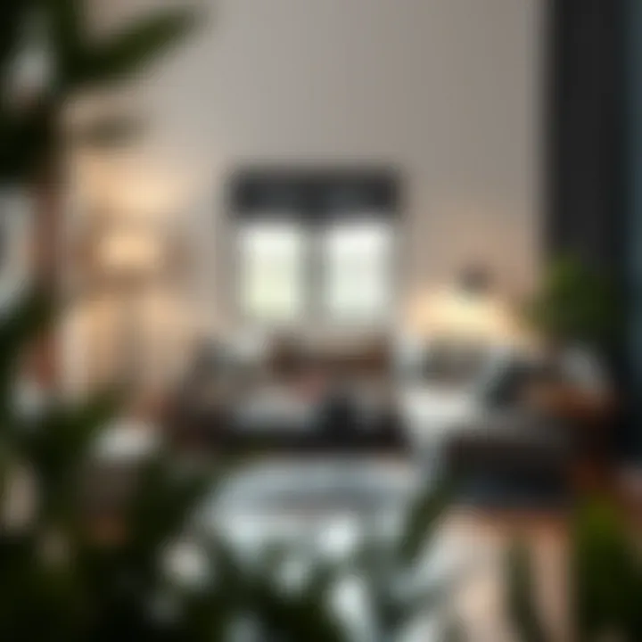 Farlov sofa in a cozy reading nook