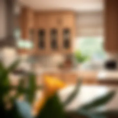 Stylish kitchen cabinet interiors reflecting current design trends