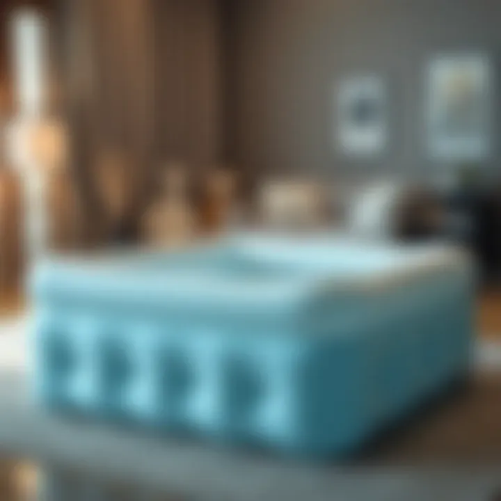 Safety features of an inflatable crib emphasizing child protection.