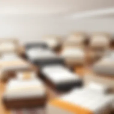 Variety of Single Bed Styles with Drawers Diverse styles of single beds with drawers displayed together