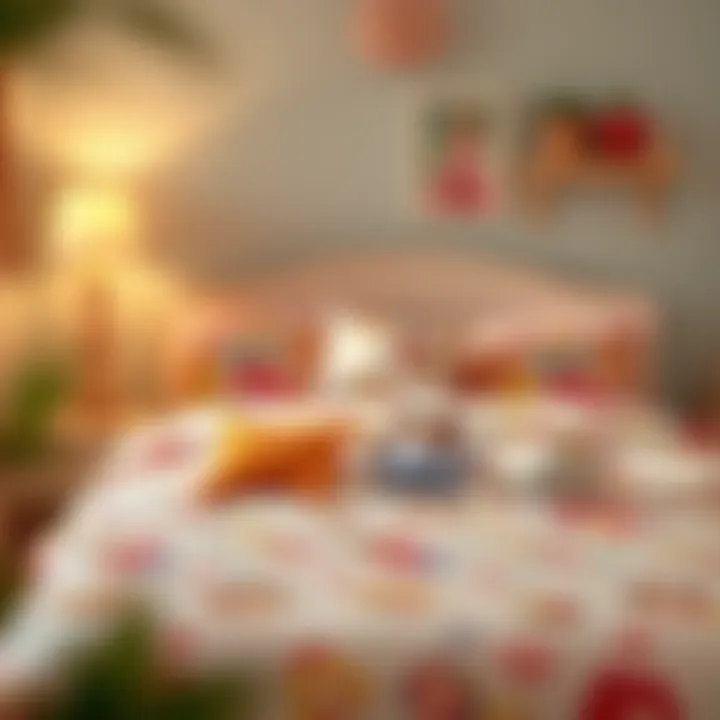 Creative storage solutions for Disney princess bedding