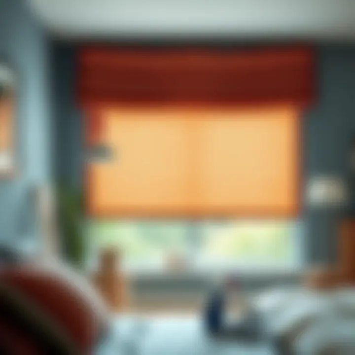 Care and Maintenance: Keeping Roller Shades Pristine Maintenance of roller shades showcased with cleaning tools