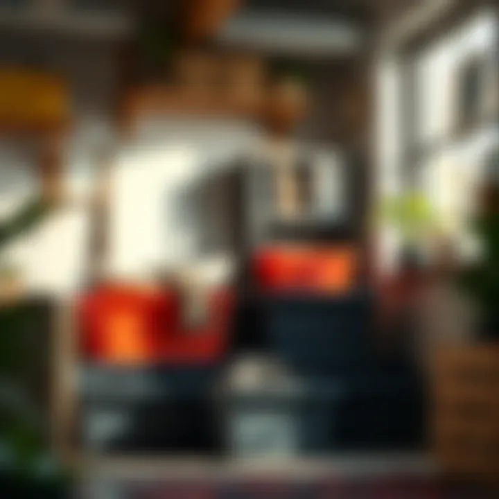 Efficient organization using Trofast storage solutions