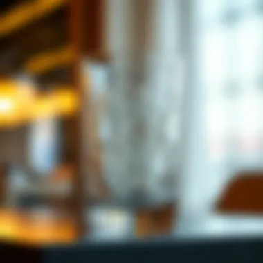 Intricate Design of a Tumbler Glass Elegant glass tumbler showcasing intricate designs