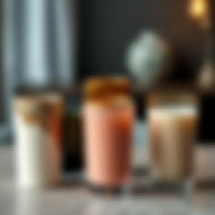 Diverse Materials Used in Tumbler Glasses Variety of tumbler glasses made from different materials