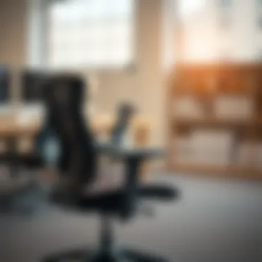 Ergonomic Benefits of Retractable Arms Ergonomic demonstration of a retractable arm office chair