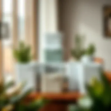 Stylish arrangement of plastic containers showcasing versatility