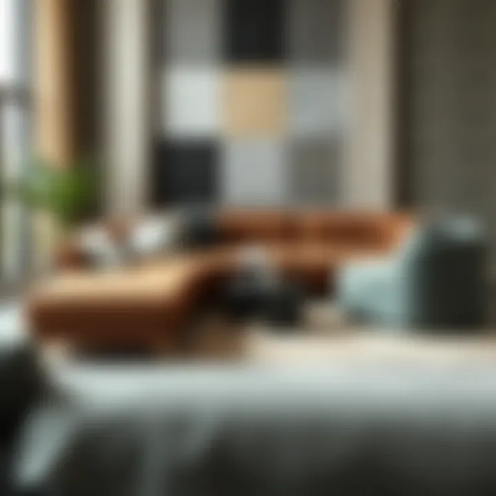 Different materials used in sectional sofas