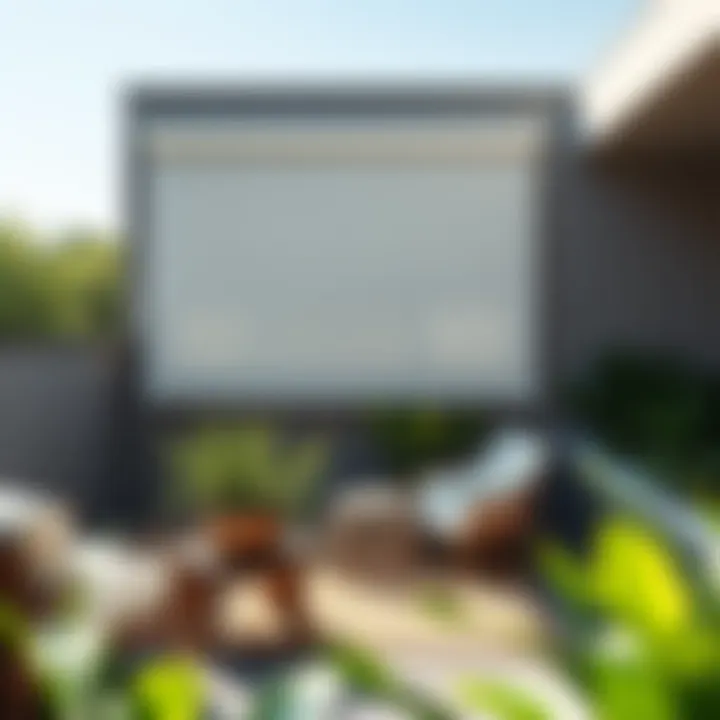 Installing White Bamboo Blinds with Style Installation process of white bamboo blinds in a stylish setting