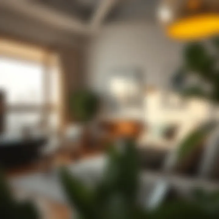 A cozy living space enhanced by Zinus design