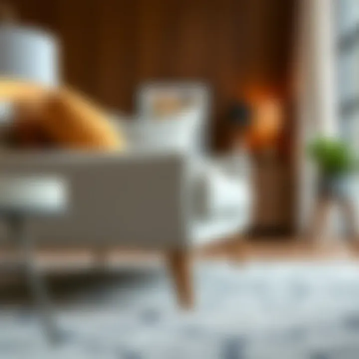 Elegant Design of Kivik Sofa Legs Stylish Kivik sofa showcasing leg design