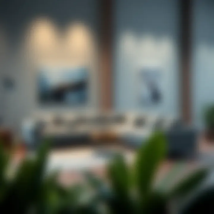 L-shaped couch arrangement for optimal space utilization