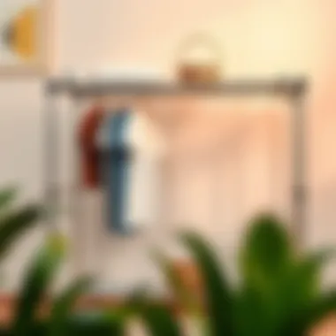 Innovative and compact drying rack ideal for small apartments