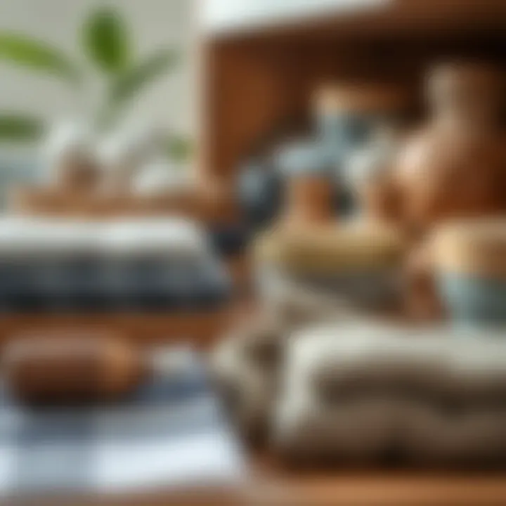 Sustainable materials used for drawer organization