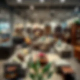 A well-organized online furniture store showcasing various styles and categories.