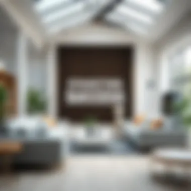 A visually appealing marketing strategy plan for online furniture sales.