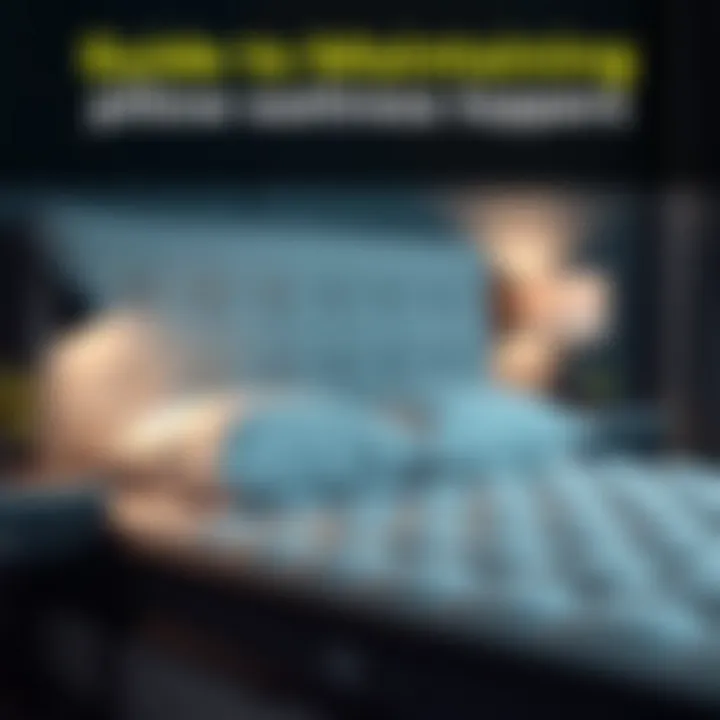 Visual guide on maintenance and care tips for prolonging the life of pillow top mattress toppers.