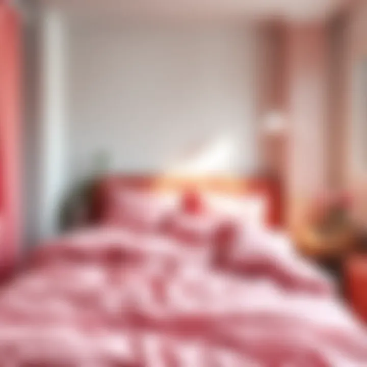 Psychological Effects of Pink Hues in Decor Illustration of psychological effects of pink hues in decor