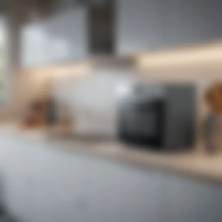 Compact kitchen appliances optimizing space